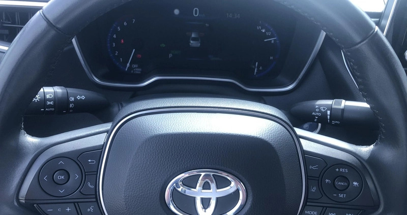 Toyota Corolla cena 97800 przebieg: 58933, rok produkcji 2022 z Żychlin małe 466